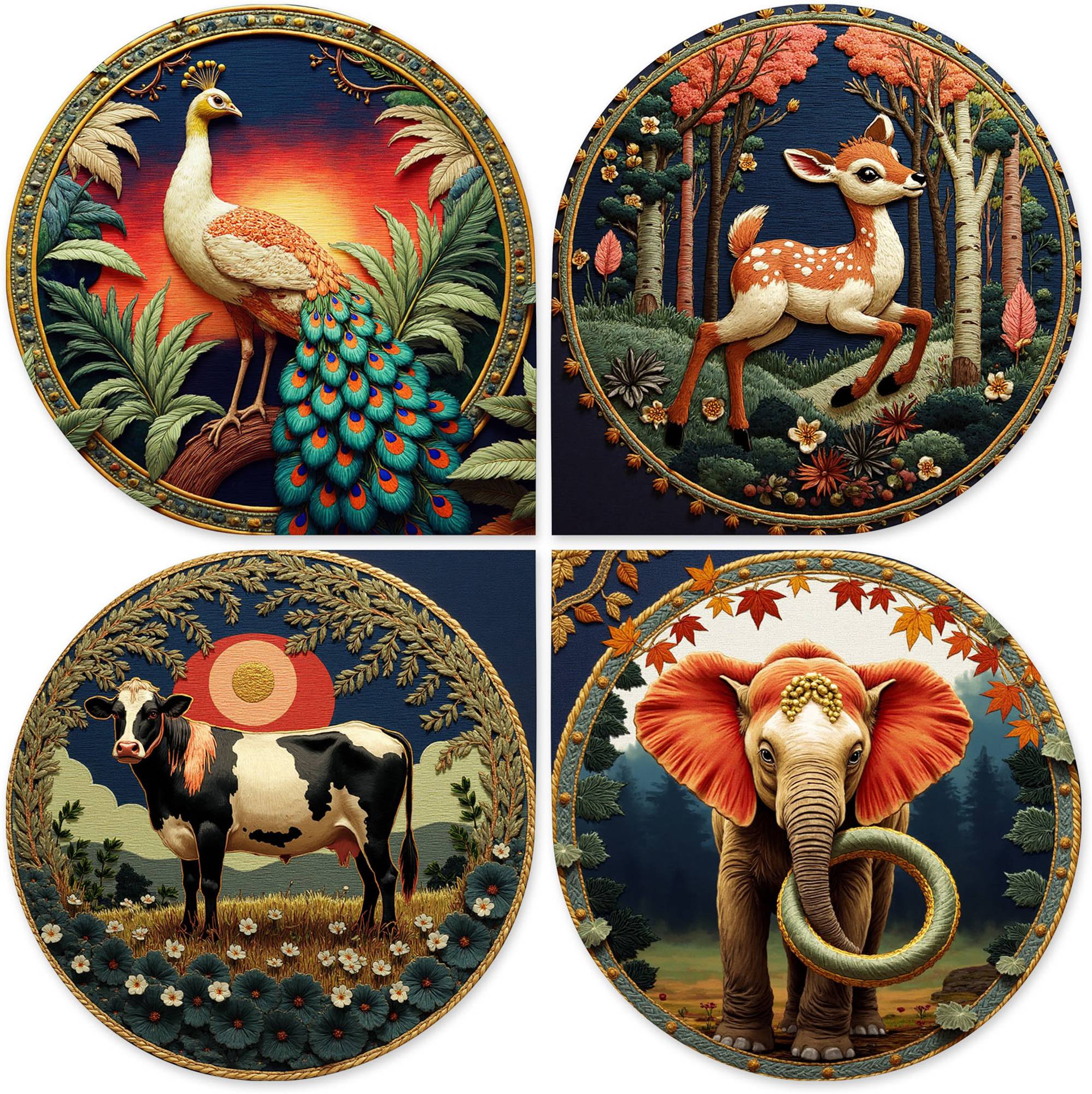 Pichwai Decorative Wooden Wall Hanging For Home Decor