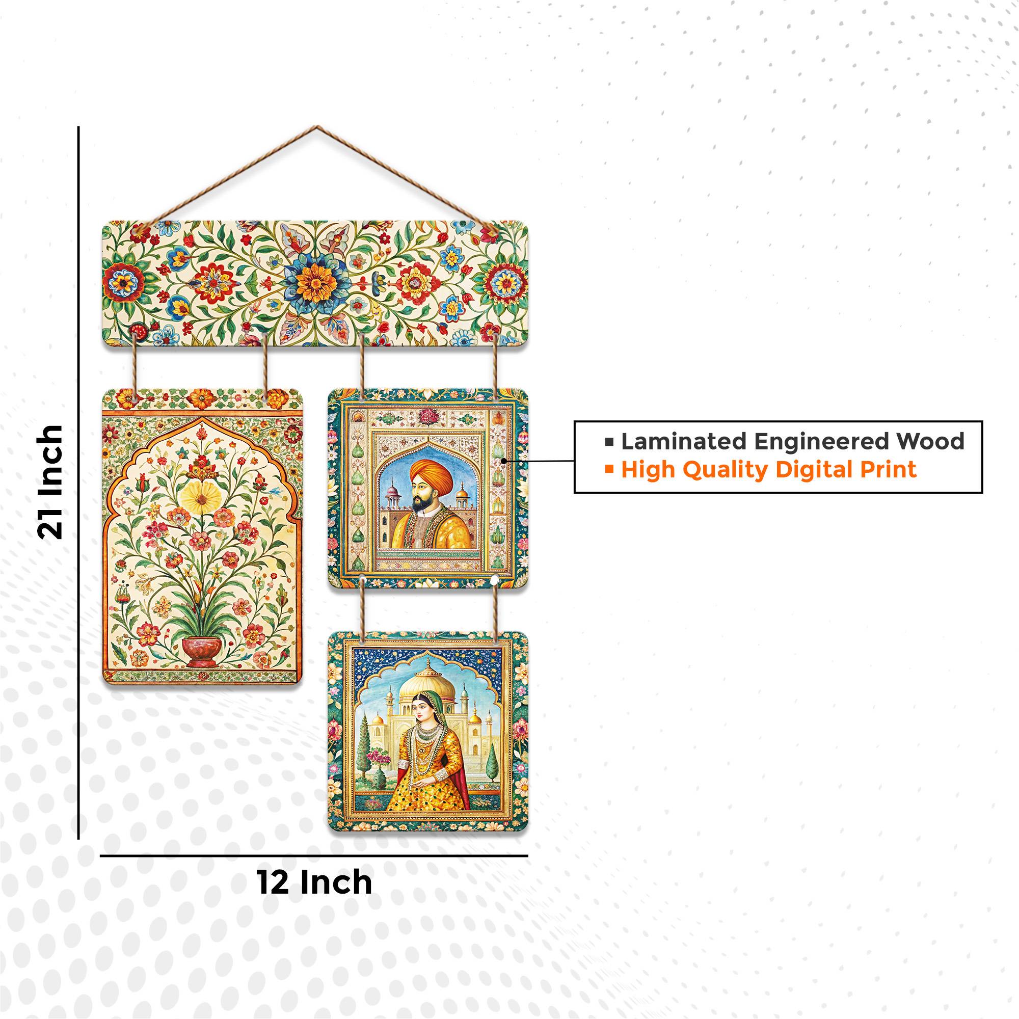 Mughal Art Wall Hanging Home Decorative Wall Art for Living room