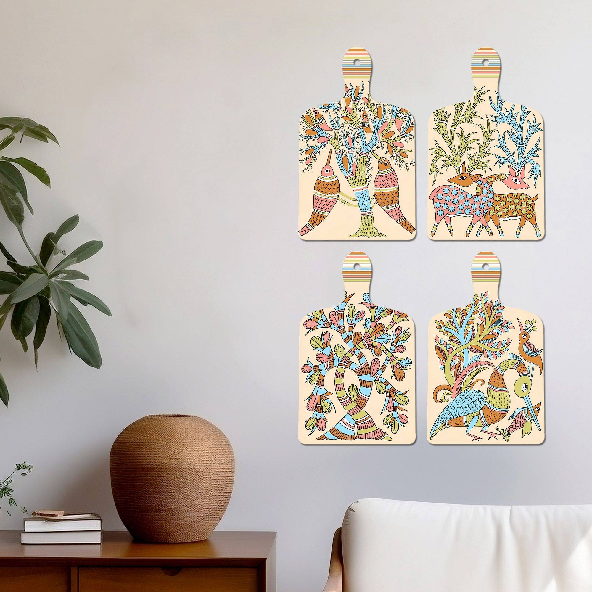 Madhubani Art Wall Hanging Home Decorative Wall Art for Living room