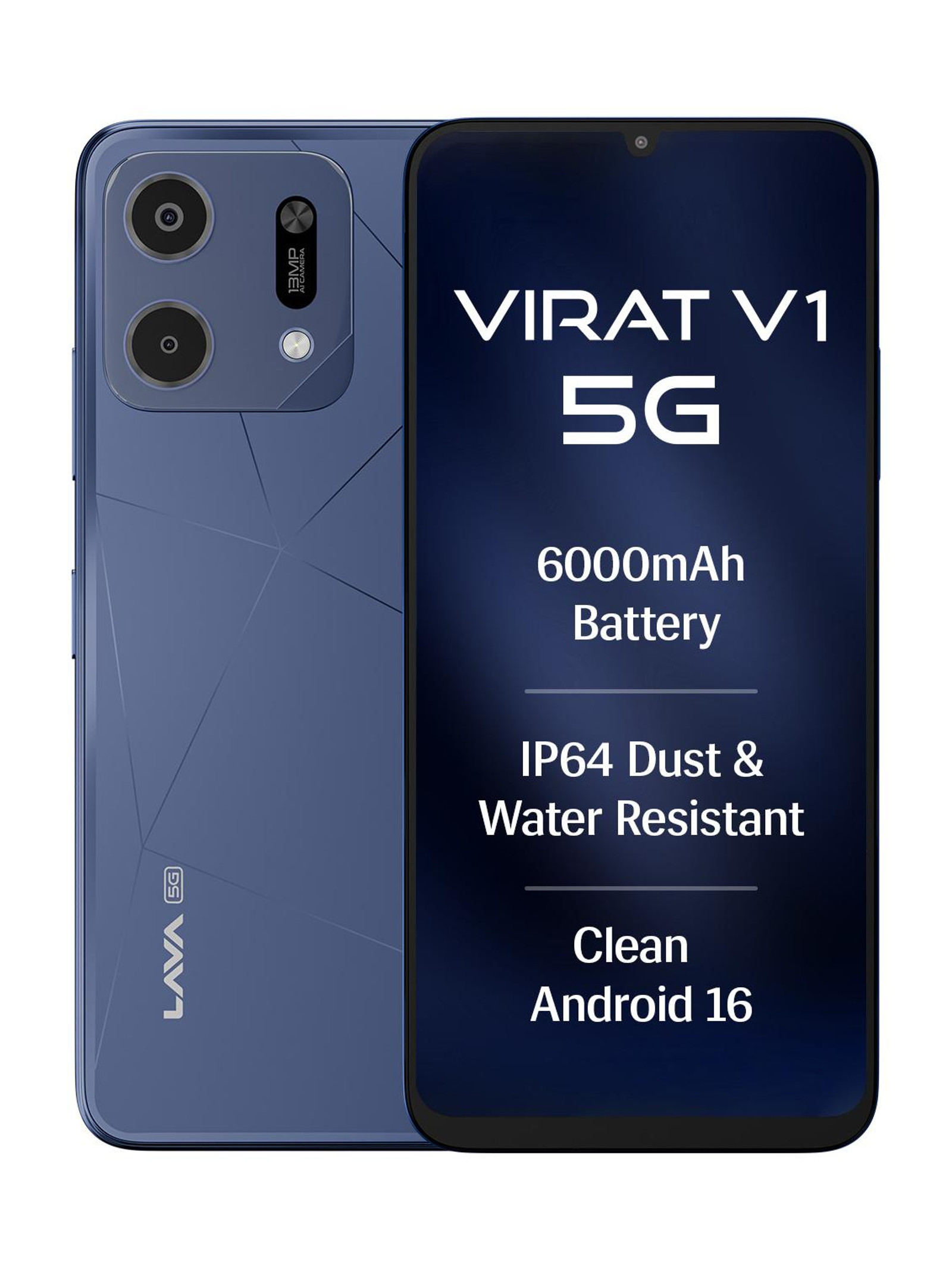 LAVA Virat V1 5G | Unisoc T8200 Octa Core | 6.75" HD