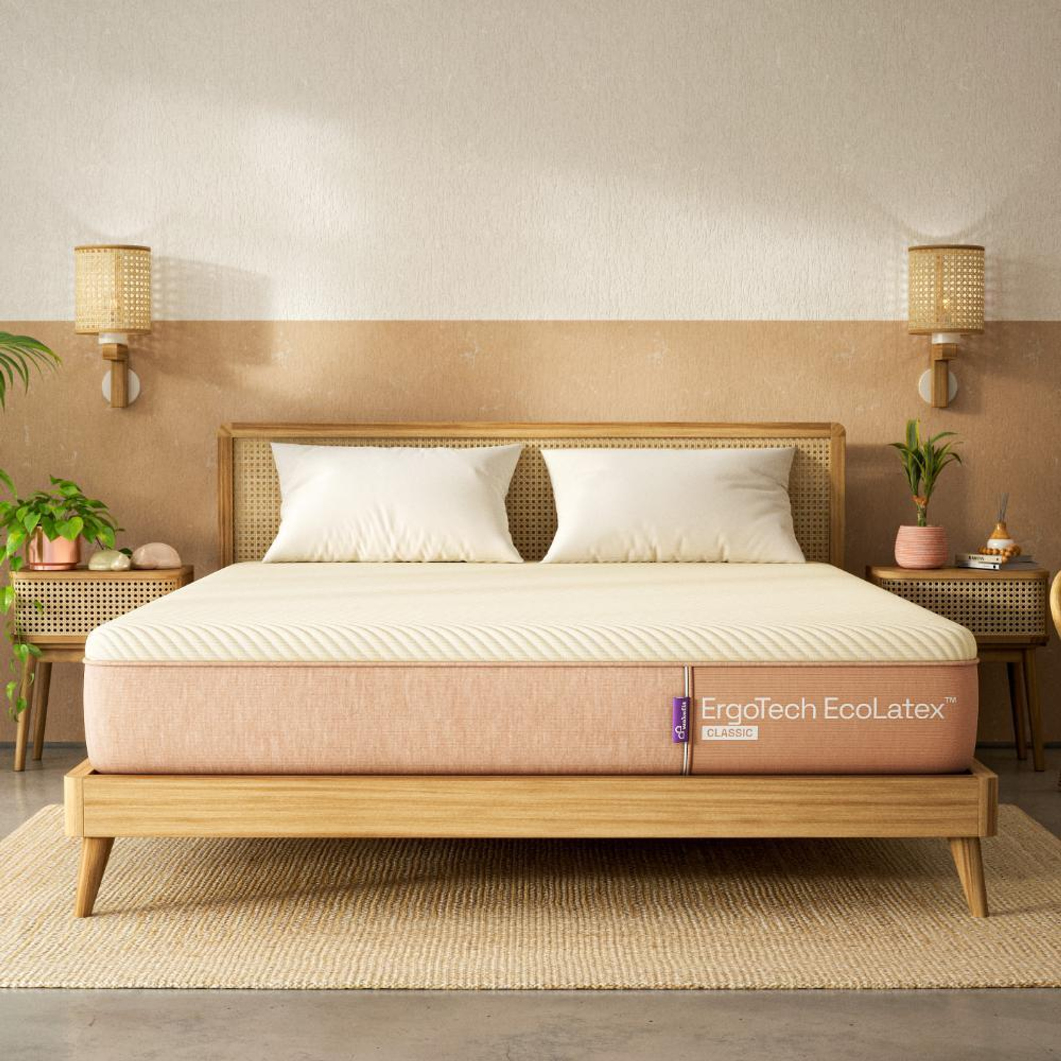 Wakefit EcoLatex Classic 8 inch Single Latex Foam Mattress (L x W: 78 inch x 30 inch)