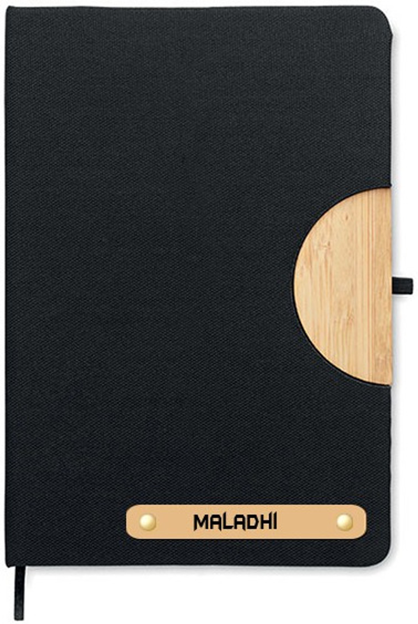 SY Gifts Book Marker A5 Diary Single Rule 100 Pages (Black)
