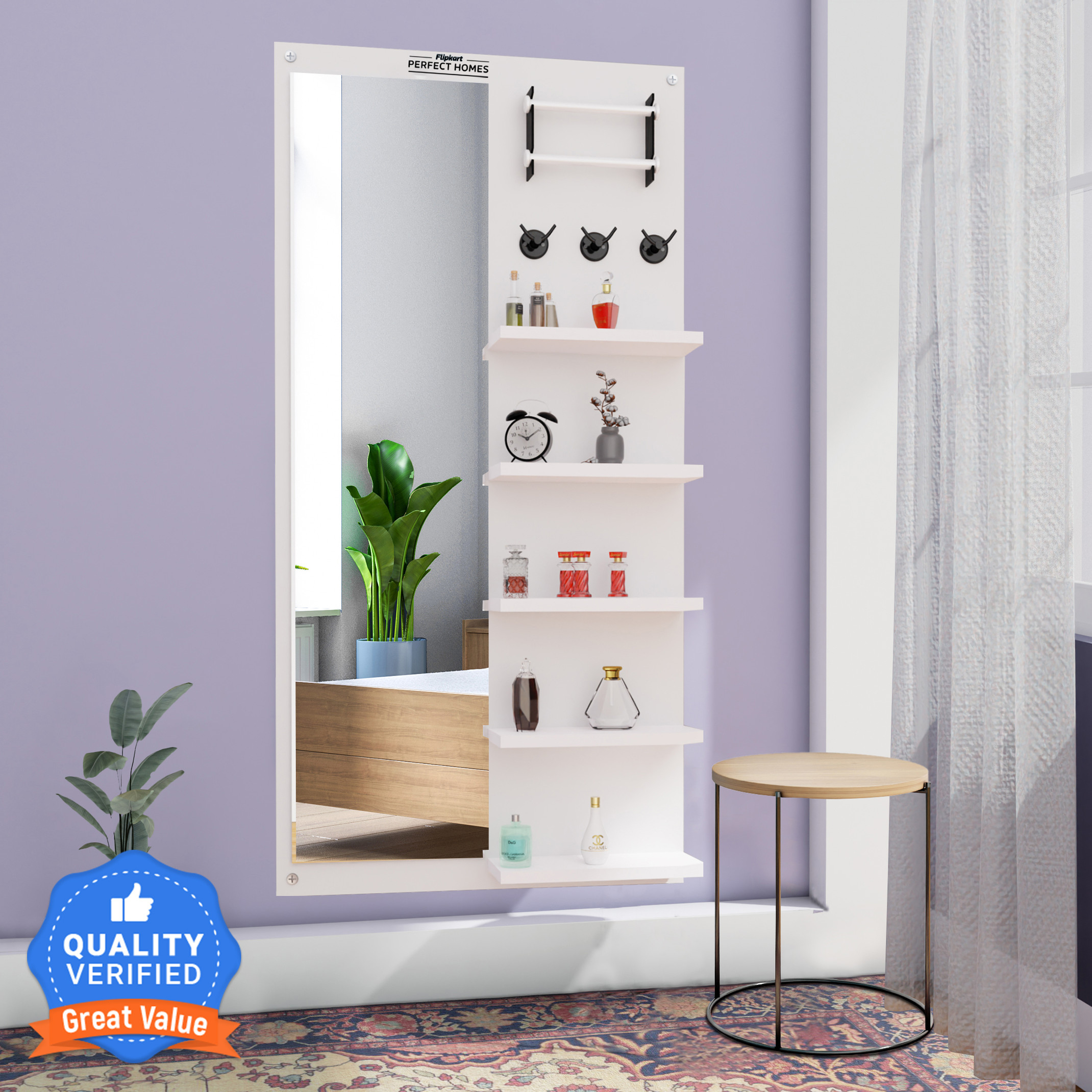 Flipkart Perfect Homes Glory Engineered Wood Dressing Table Price in India - Buy Flipkart Perfect Homes Glory Engineered Wood Dressing Table online at Flipkart.com
