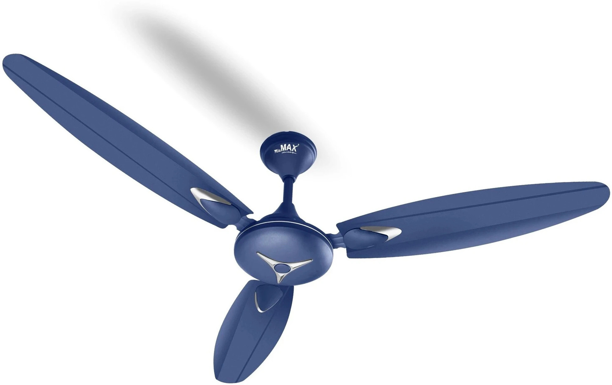 MinMAX Neo Star 48" HIGHT SPEED with 24 Months Warranty Energy Saving 1200 mm Ceiling Fan (Silver Blue | Pack of 1)