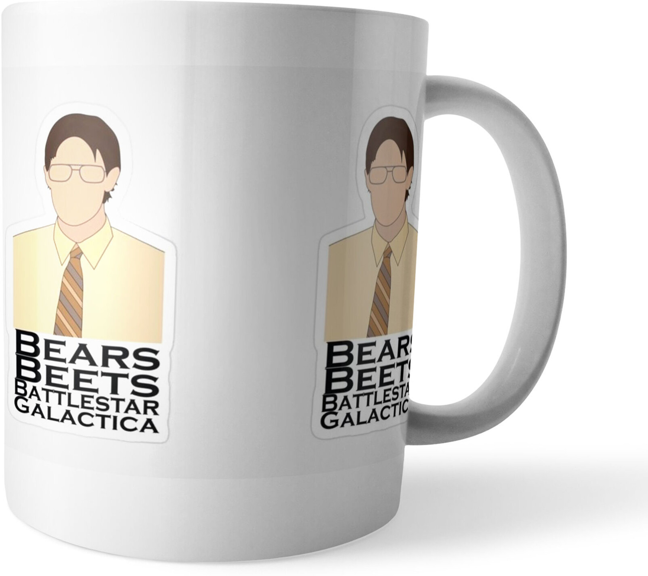Morons Dunder Mifflin - The Office Tv Series Merchandise D3 Ceramic Coffee Mug (350 ml)