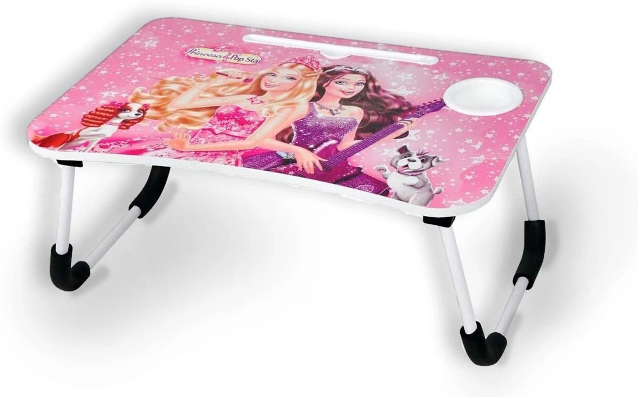 A V CREATION Foldable Multipurpose Wood Portable Laptop Table (Finish Color - MULTI COLOUR, Pre Assembled)