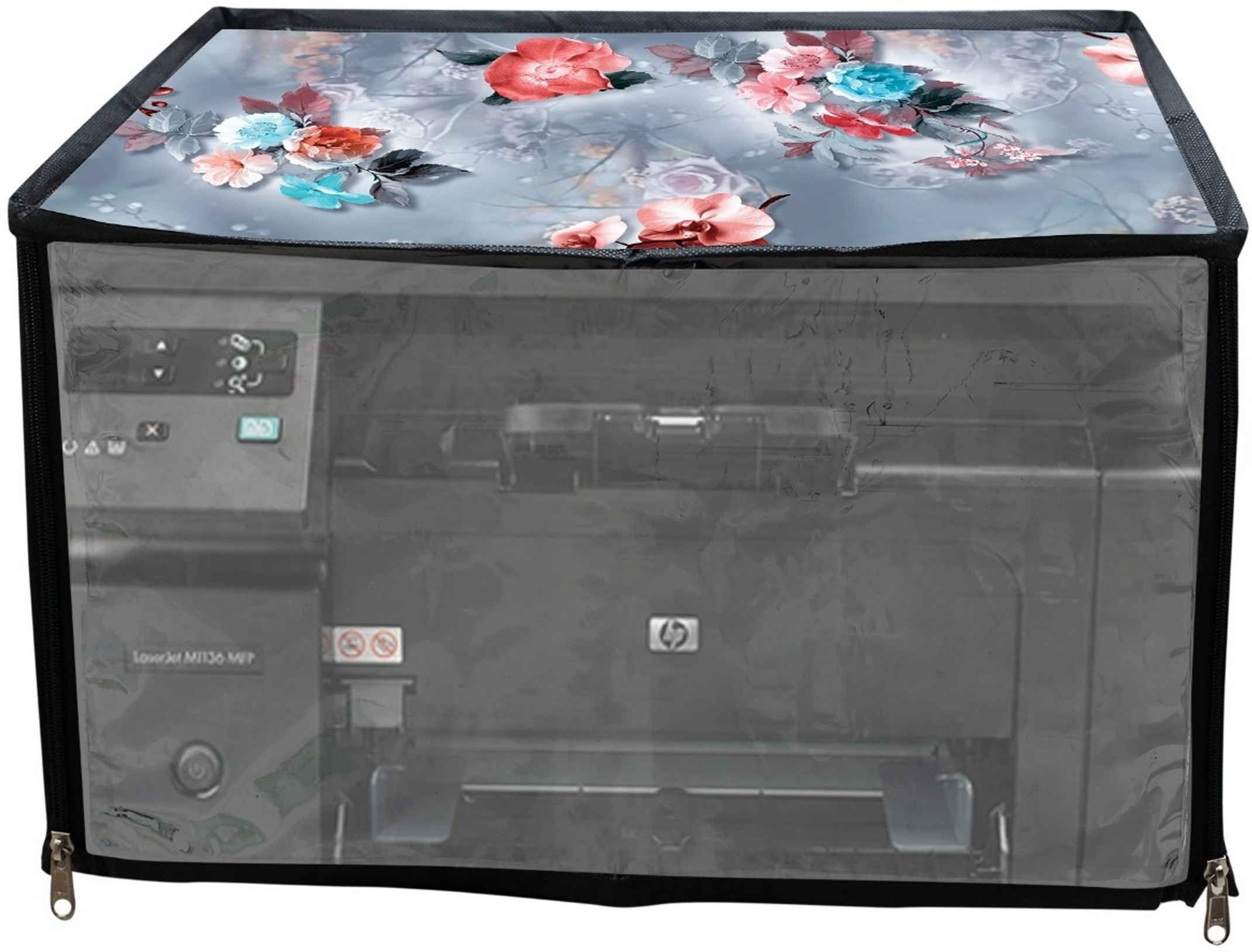 HomeStore-YEP For HP Laserjet Pro Multifunction M1136 Blue Flower Printer Cover Price in India - Buy HomeStore-YEP For HP Laserjet Pro Multifunction M1136 Blue Flower Printer Cover online at Flipkart.com
