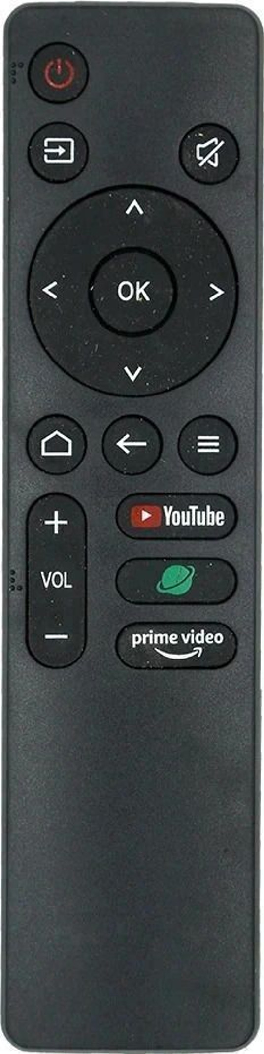 RESORB LED 526 Remote Compatible for CooCaa LED TV Remote Controller (Black)