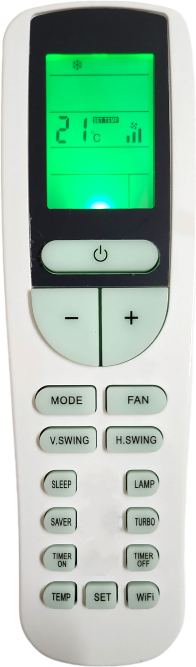 ERNIL AC Remote Compatible for Split/Window AC Voltas Smart Split Ac Remote With(Wifi Button & Light)(Old Remote Must be Same) Remote Controller (White)