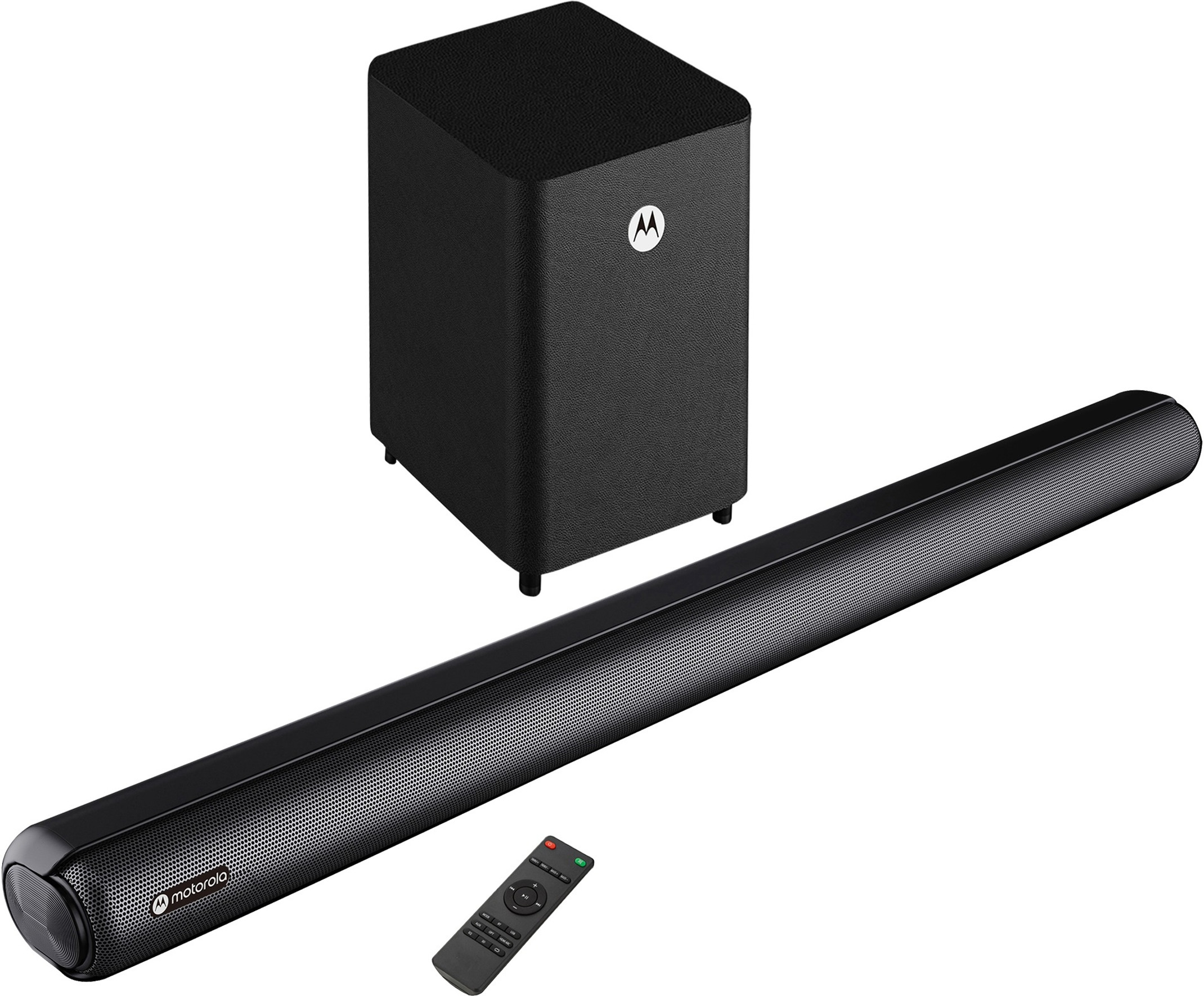 MOTOROLA AmphisoundX 200 W Bluetooth Soundbar (Black, 2.1 Channel)