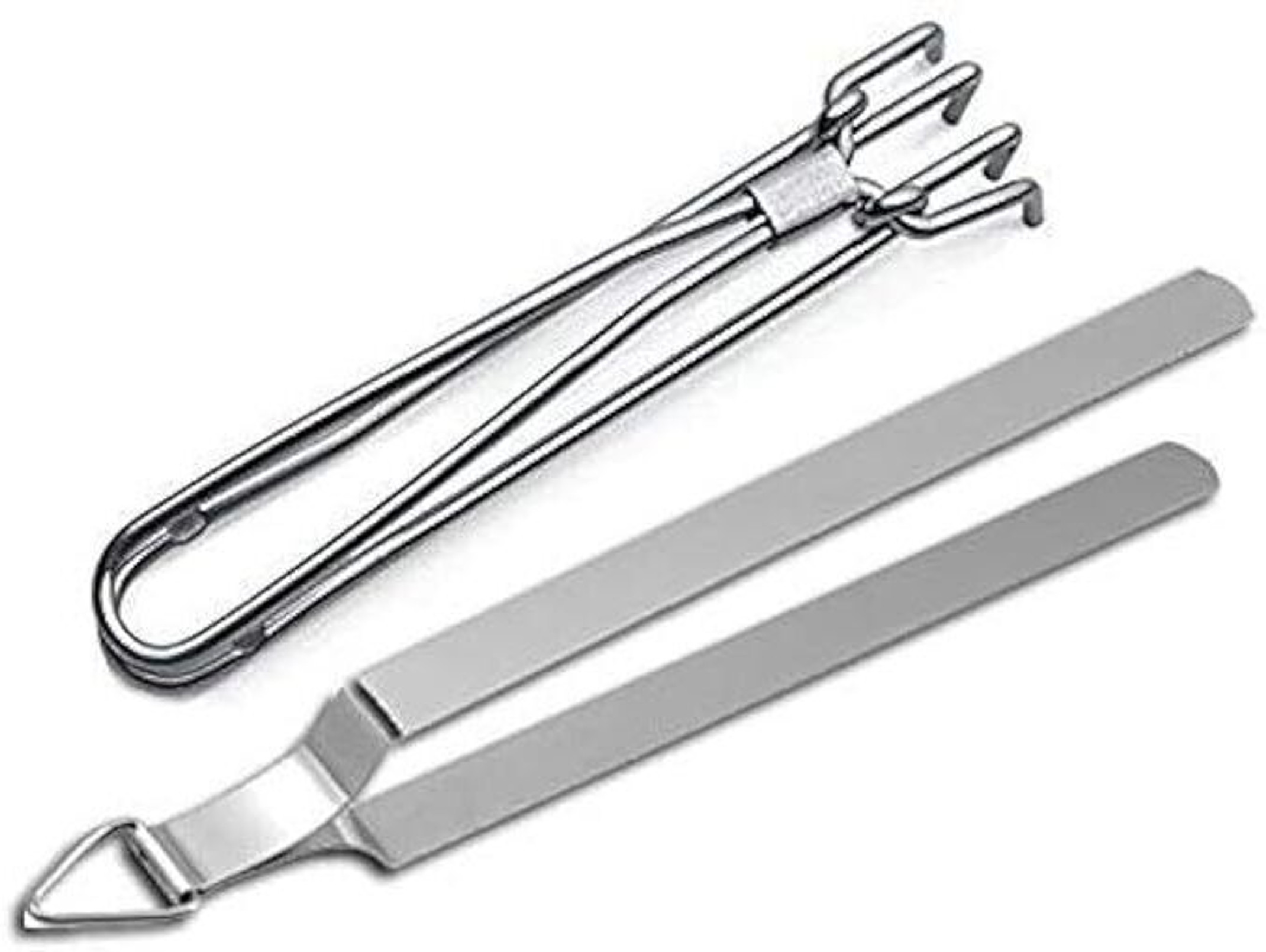 CREW4 pakkad and chimta CREW4 26 cm Utility Tong Set (Pack of 2)