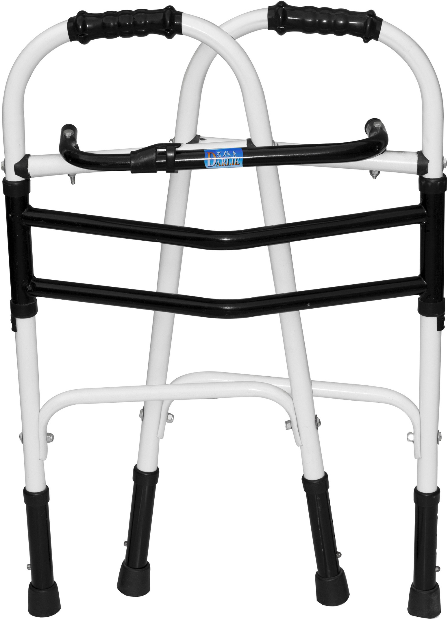 storewellcare Bariatric Walker (Black, White)