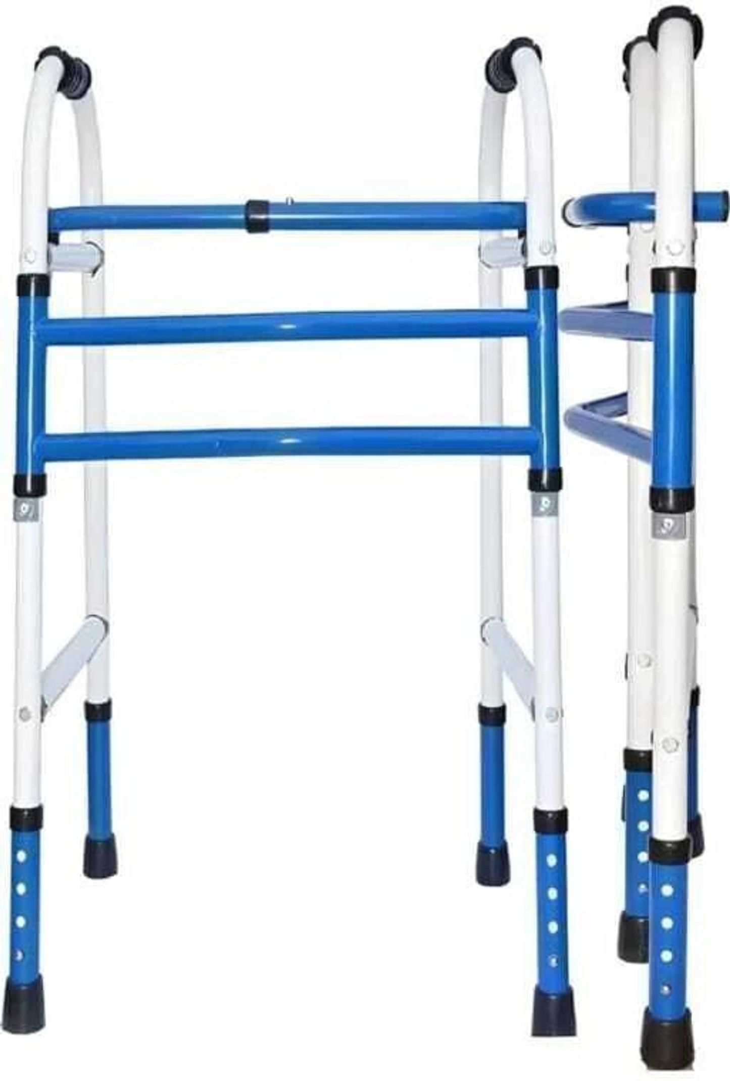 GROWDEALS Bariatric Walker (White, Blue)