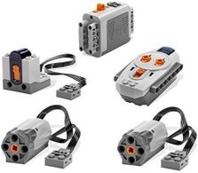 Lego 5pc power functions motor best sale battery ir remote receiver set