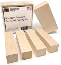 Generic Whittler's Premium Basswood Carving Blocks Kit - Best