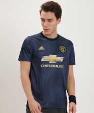 ADIDAS Printed Men Round Neck Blue T Shirt Buy ADIDAS Printed