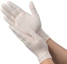 E Solutions medical glove 1045 Rubber Nitrile Latex Examination