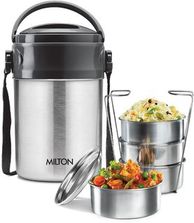 MILTON steel on 4 thermosteel tiffin 4 Containers Flipkart