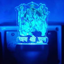 KRITAM 3D Illusion LED Light Night Lights for 7 Colors Led