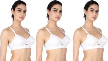 Winsome round stitch bra Women Full Coverage Non Padded Bra - Buy Winsome round  stitch bra Women Full Coverage Non Padded Bra Online at Best Prices in  India