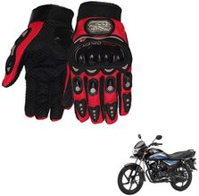 AuTO ADDiCT PRO BIKER GLOVES RED FOR HONDA Dream neo Riding Gloves