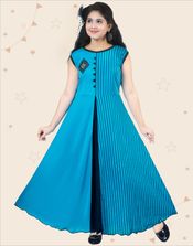 Girls Maxi Full Length Party Dress Price in India Buy Girls Maxi