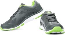 UMBRO by FBB Running Shoes For Men Buy Charaoal Grey Lime Color