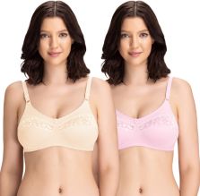 Groversons Paris Beauty Lace Women Everyday Non Padded Bra - Buy Groversons  Paris Beauty Lace Women Everyday Non Padded Bra Online at Best Prices in  India