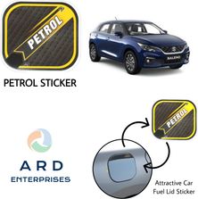 Petrol sticker hotsell for baleno