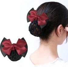 Buy PALAY Bowknot Hair Net Snood Net for Women Hair Bun Net