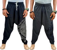 Harem pants men in cotton # 2