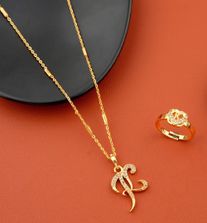 K best sale name pendant