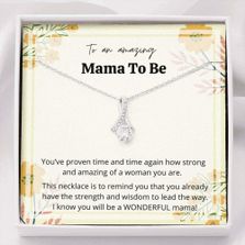 Expecting mom necklace clearance