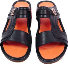 LEATHER CHAPPAL FOR MEN Men Black Sandals Buy LEATHER CHAPPAL