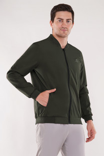 Yaqr Men's Olive,Green Wind Cheater Jacket Solid Men Wind Cheater