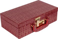 N A PURSE Wooden Two Rod Bangle Storage Box (Maroon) - Image 8