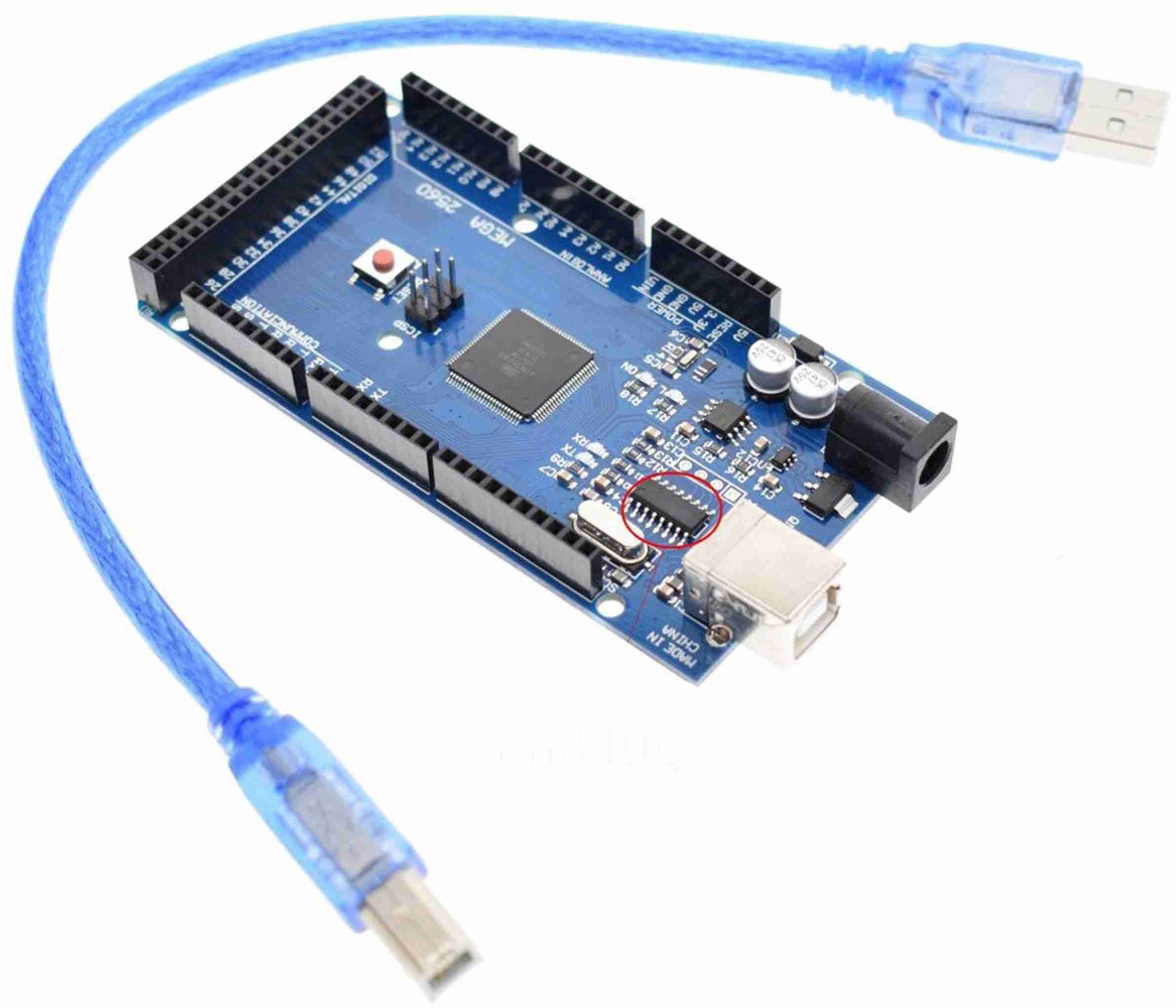 UG LAND INDIA Arduino Mega 2560 R3 Compatible Board with ATmega2560 ...