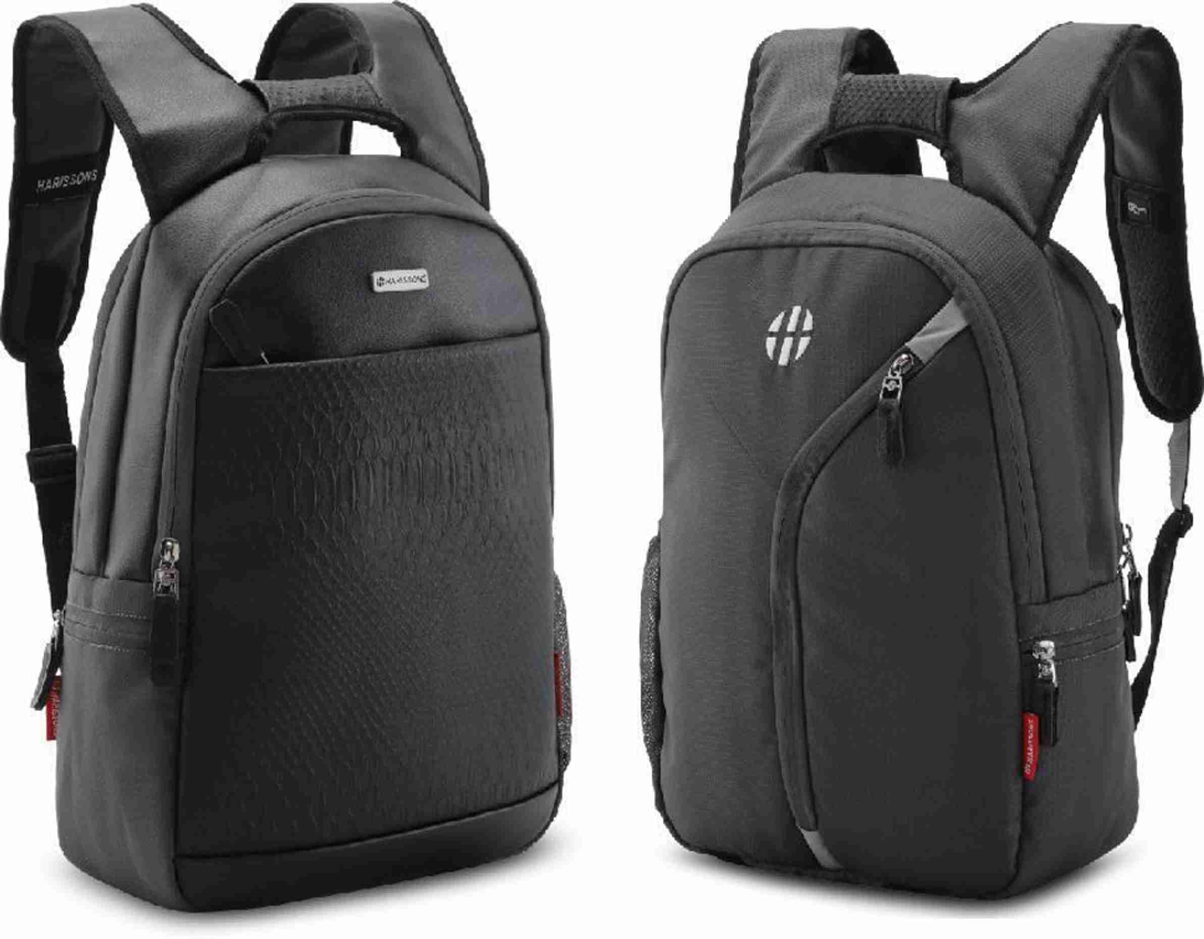 HARISSONS Twin Reversible (2-in-1) 14 inch Laptop Backpacks for Men and ...