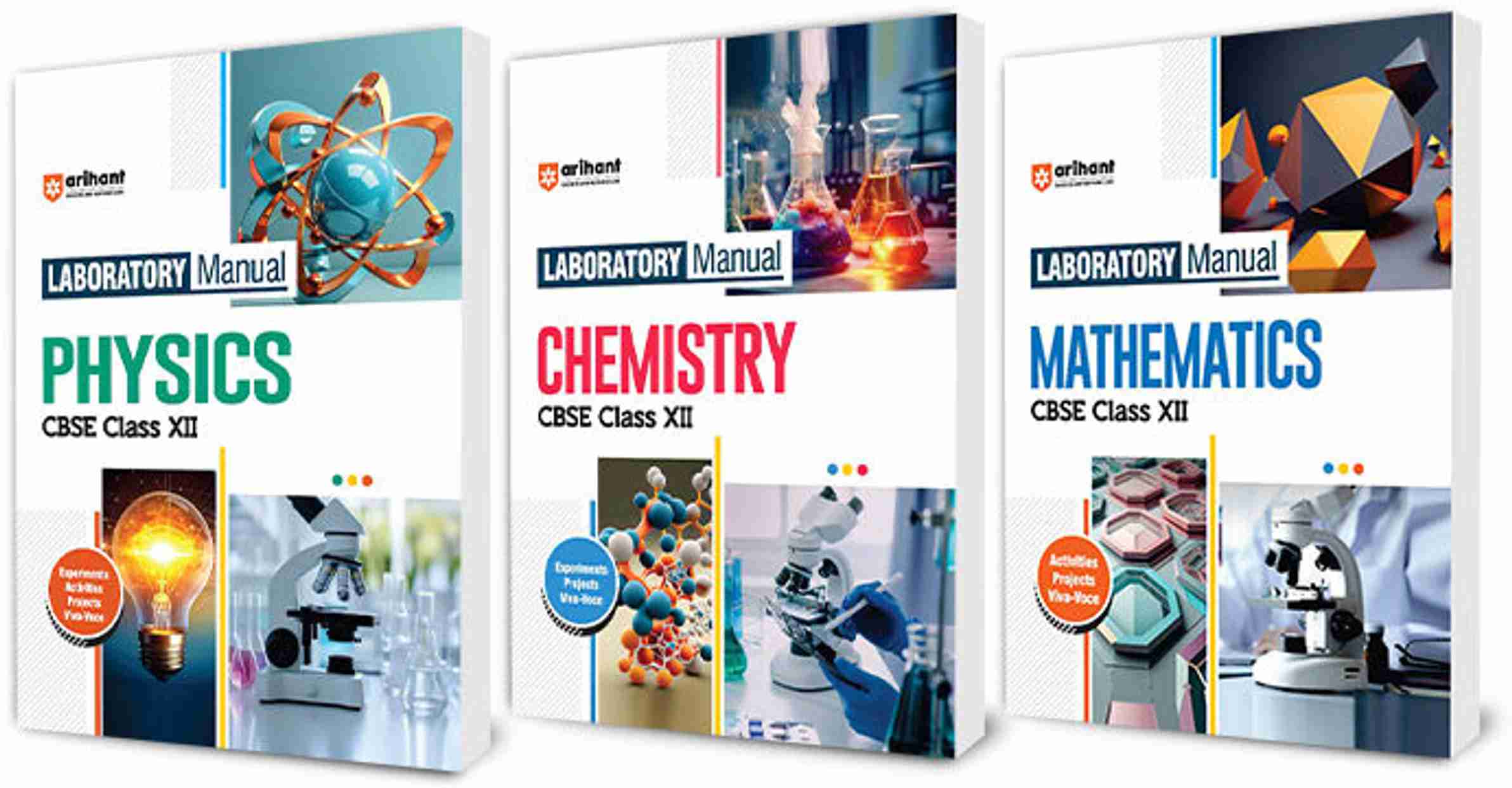 Arihant Laboratory Manual Physics, Chemistry, Maths for CBSE Class 12 ...