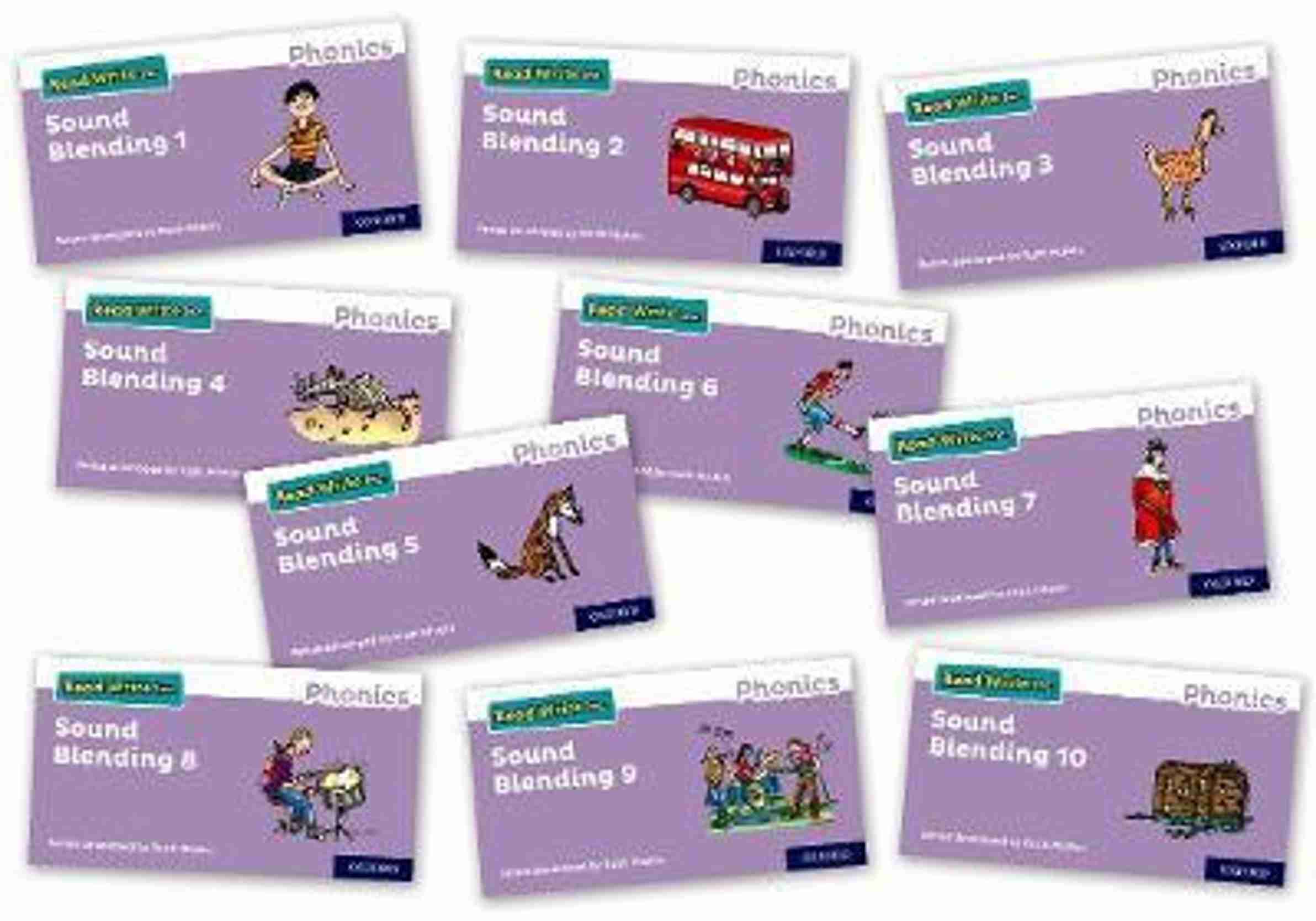 Read Write Inc. Phonics: Sound Blending Books (Mixed Pack of 10): Buy ...