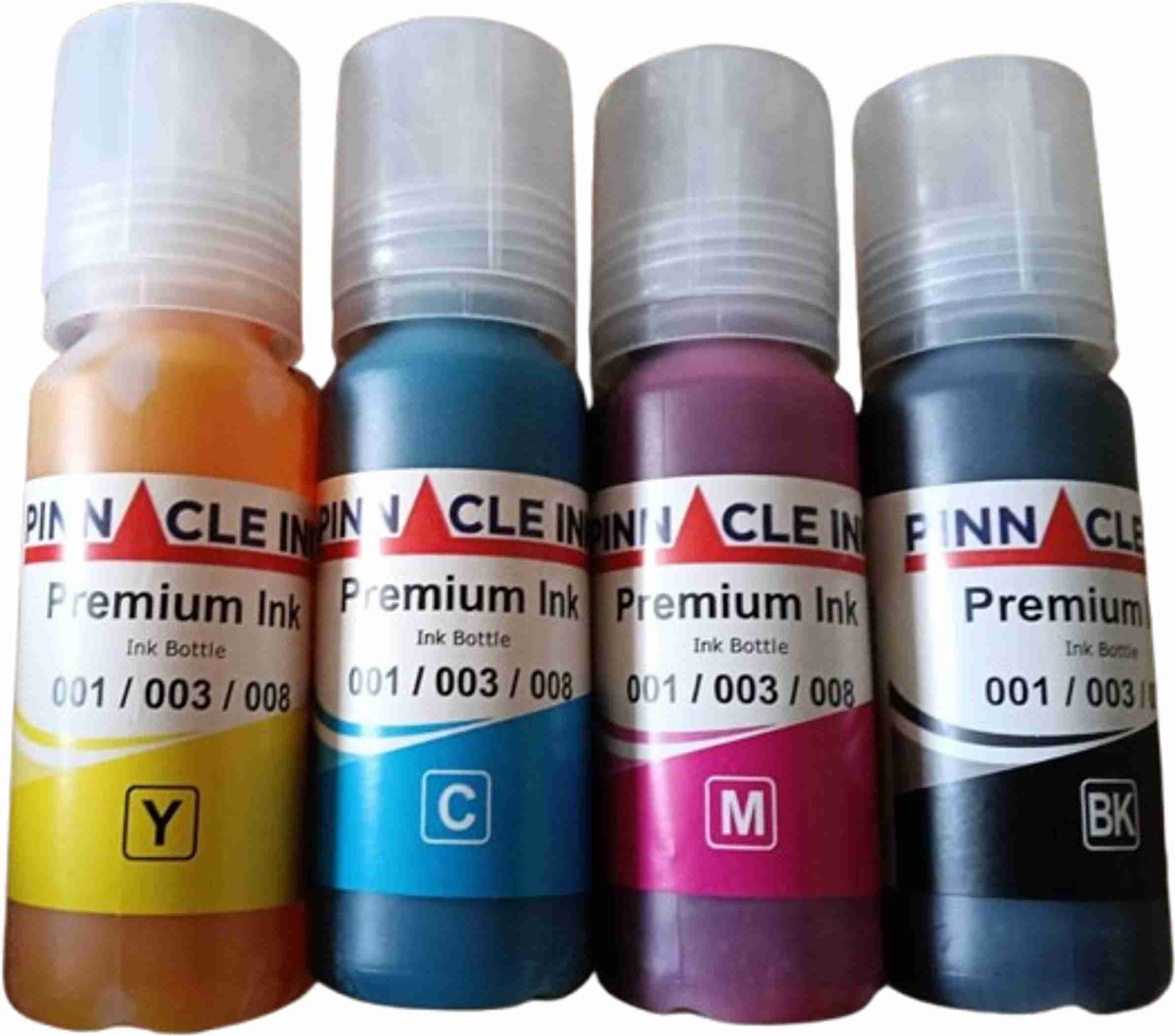 Compatible Premium Ink PINNACLE 001/003/008 Premium Compatible Refill Ink For L1250 Printer ...