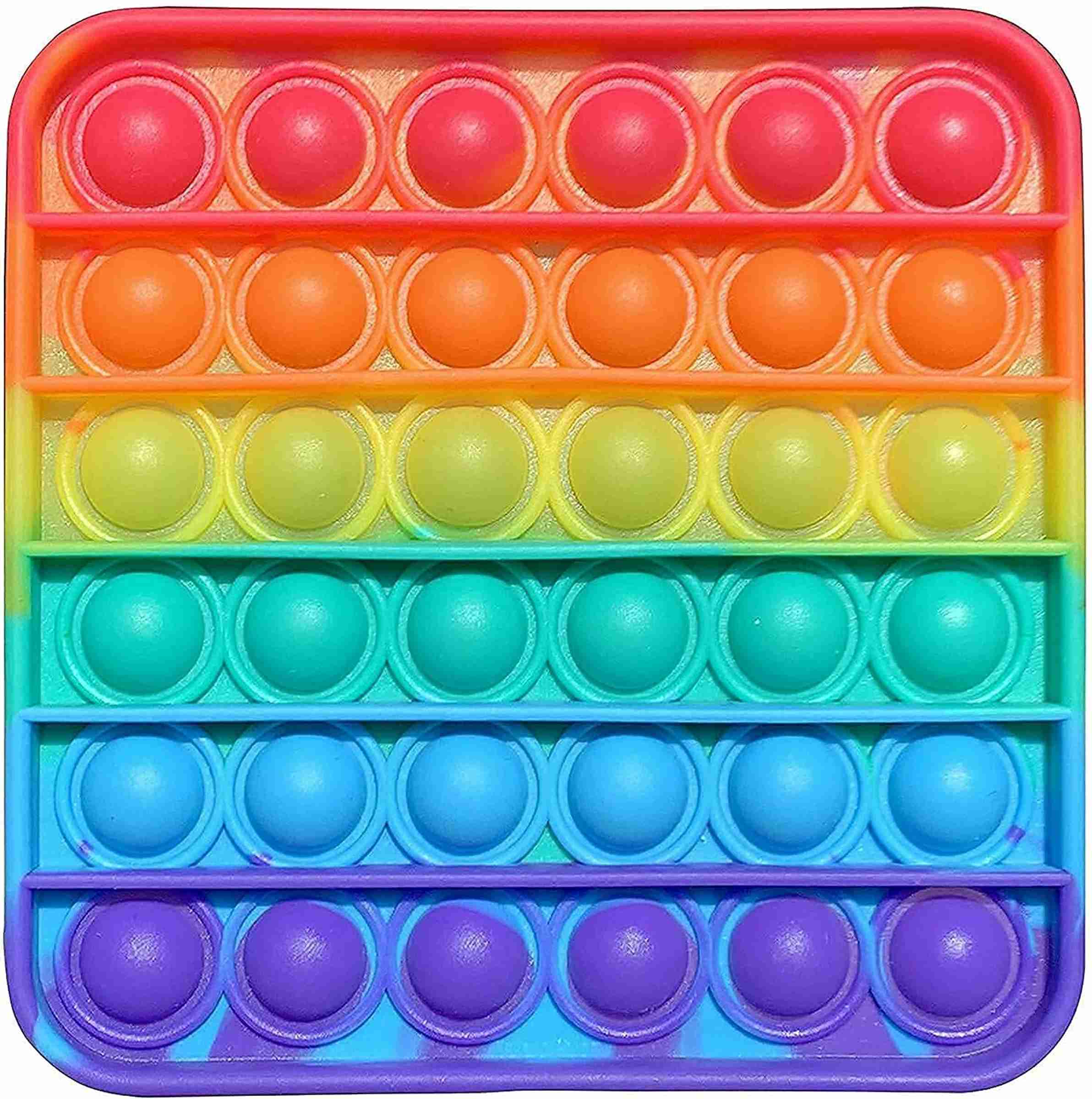 SAXAT Square pop it Fidget Toys, pop it Fidget Toy Set pop its Fidget ...