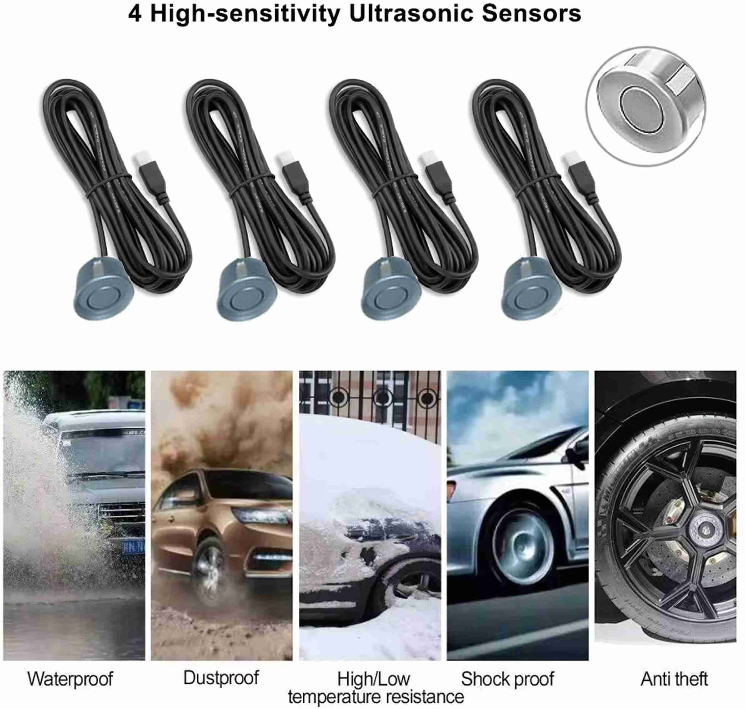 Aarsh STORE CS_(Silver)_AF976 CS_(Silver)_AF976 Parking Sensor Price in ...