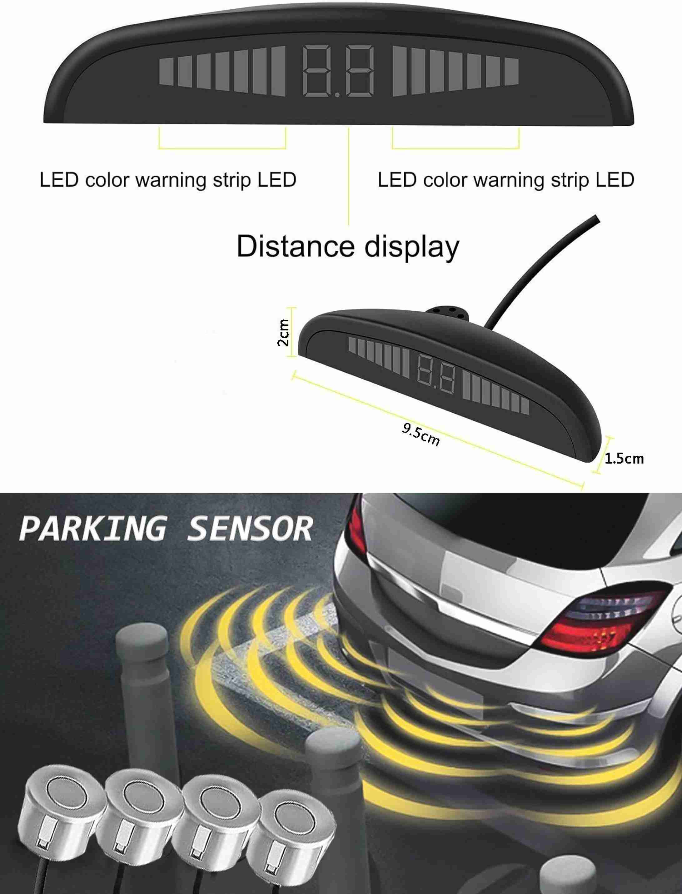 Aarsh STORE CS_(Silver)_AF976 CS_(Silver)_AF976 Parking Sensor Price in ...