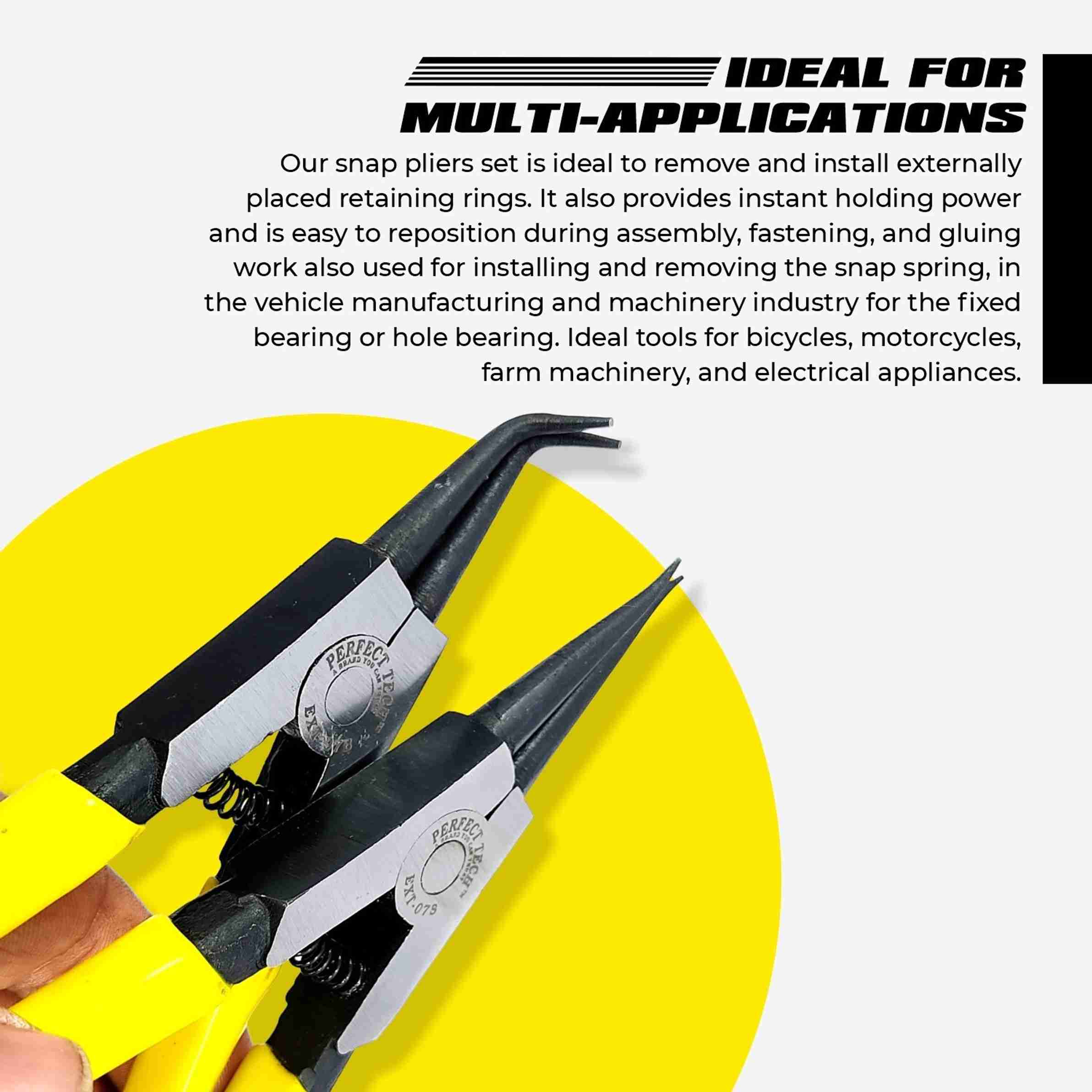 Tech Hand Tools PERFECT TECH EXT-07S & EXT-07B Hand Tool Kit Price in India - Buy ...