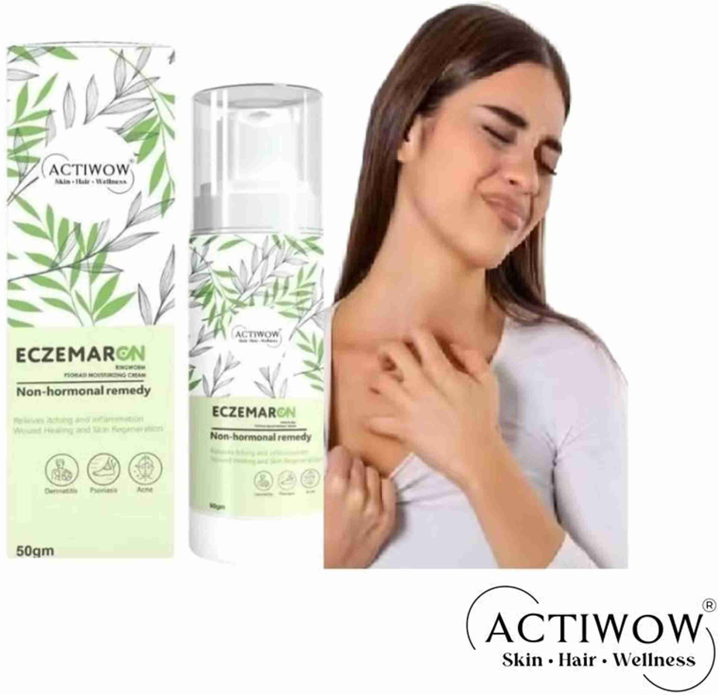 ACTIWOW Eczemaron Itching Cream – Tested for Quality CM01 Price in ...