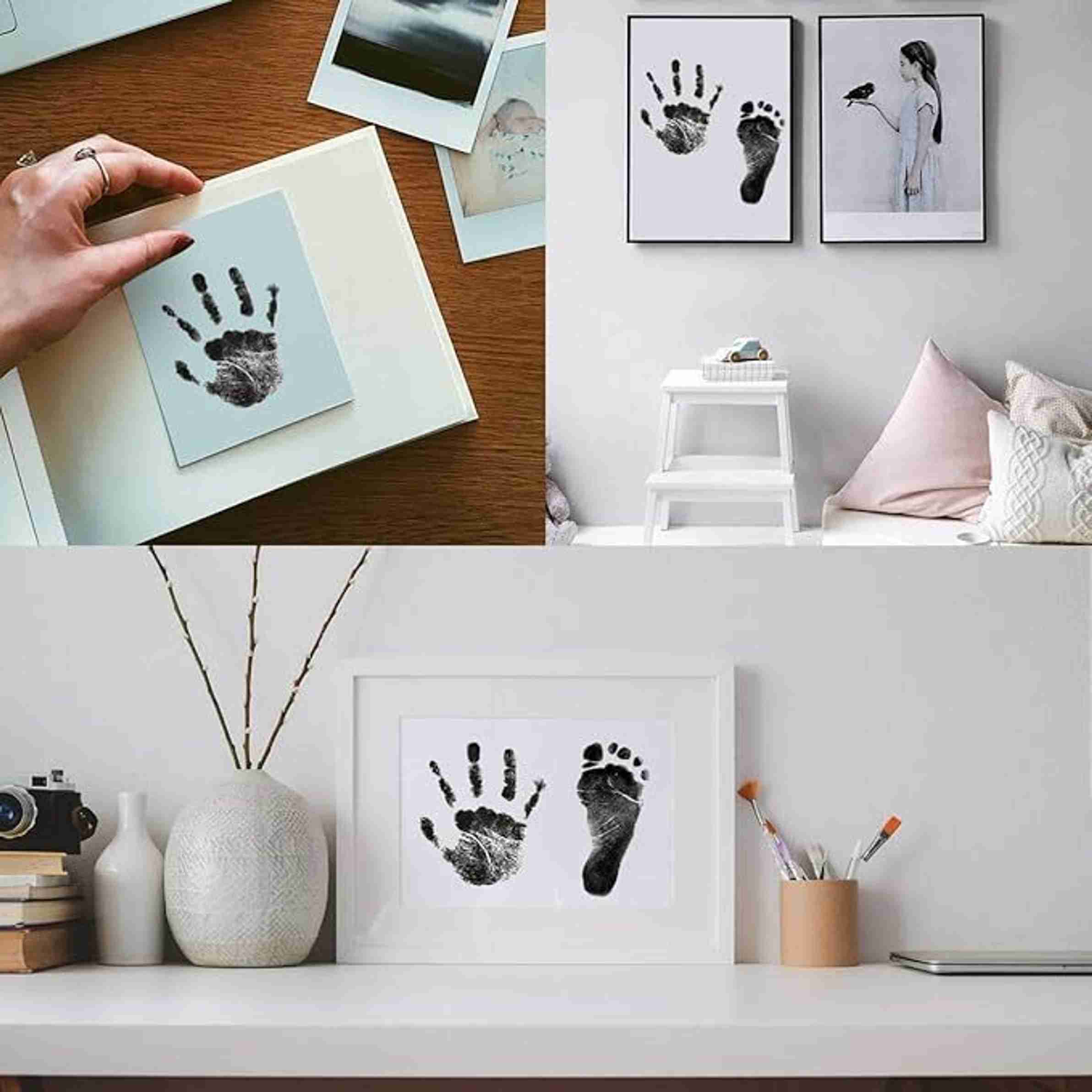 Flipkart.com | Idona Creation Inkless Hand and Footprint Kit Ink Pad ...