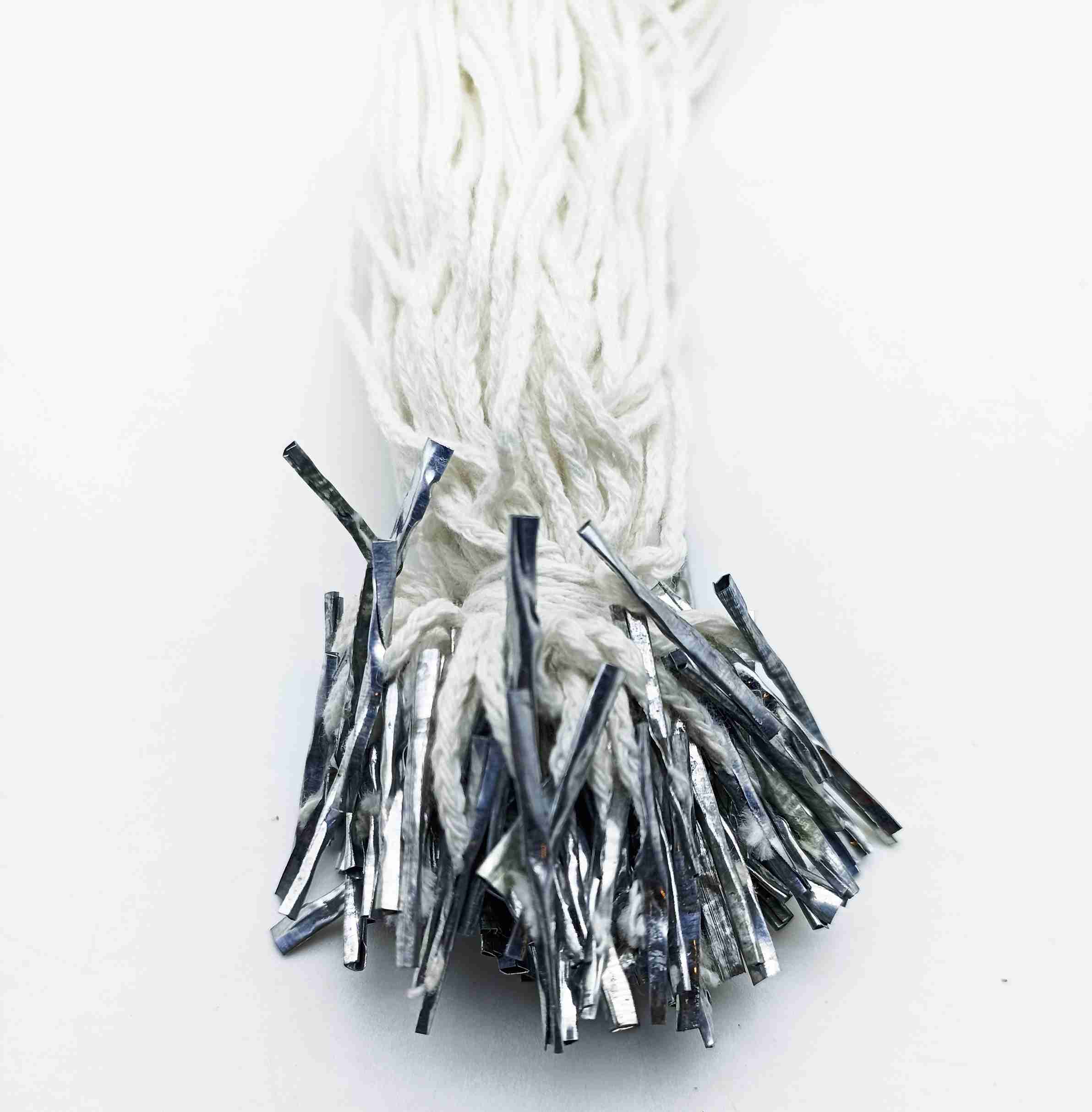 CRAFTWAFT White 500pcs, Cotton File Tags Thread 10 inch Long for Tag ...