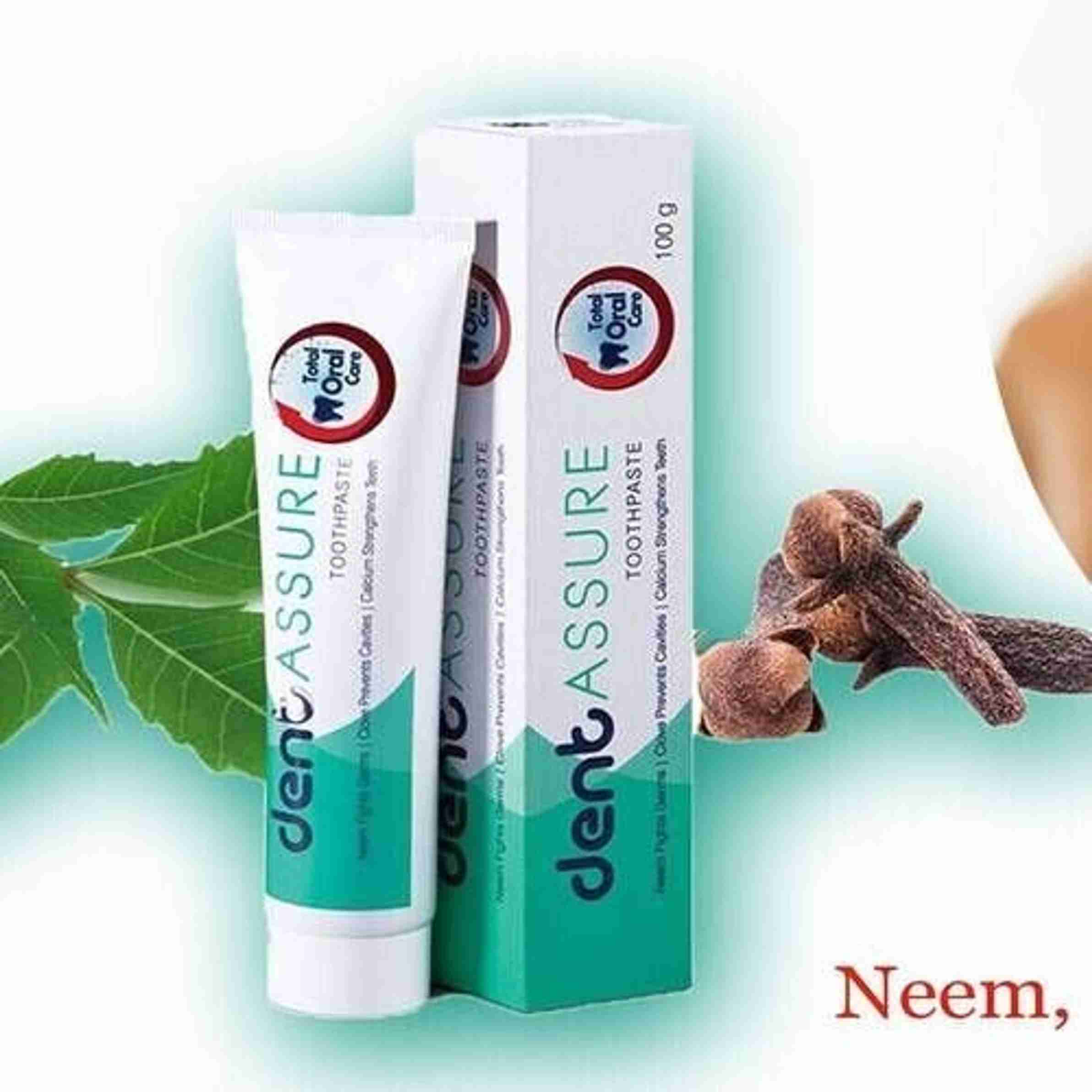 Rastic Assure Dent Neem, Tulsi & Pudina Toothpaste Pack of 4. Lid-312 ...