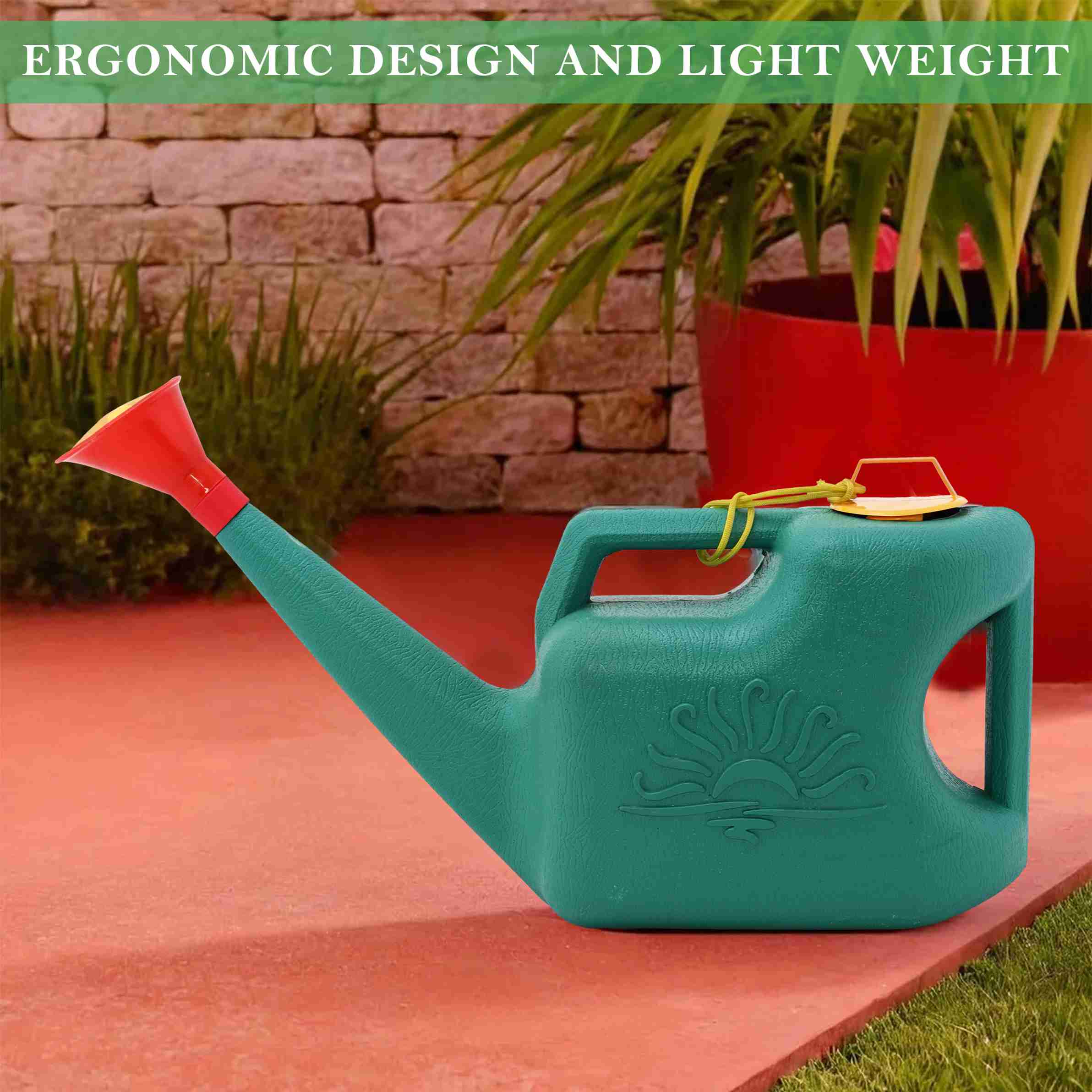 Heart Home 5 Ltr Plant Watering Can with Sprinkler for Indoor & Outdoor ...
